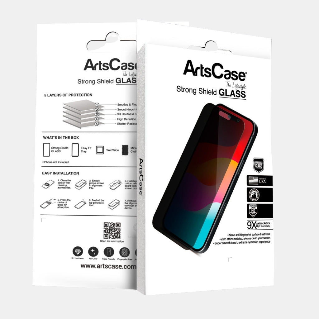 Display brightness maintained through Elite Privacy tempered glass
