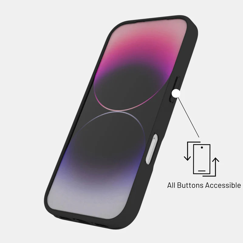 Transparent anti-yellowing material keeping iPhone 17 Pro case crystal clear
