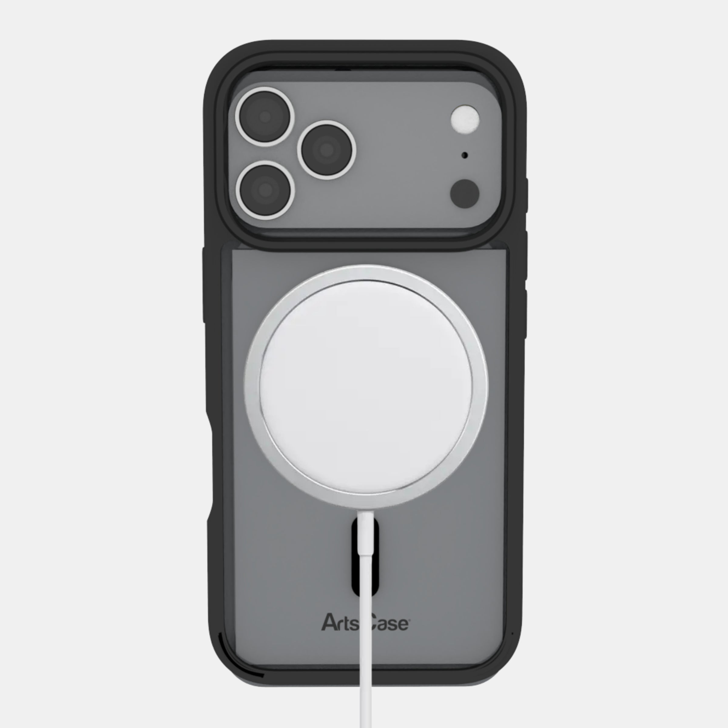 Case-friendly clear MagSafe case compatible with screen protectors