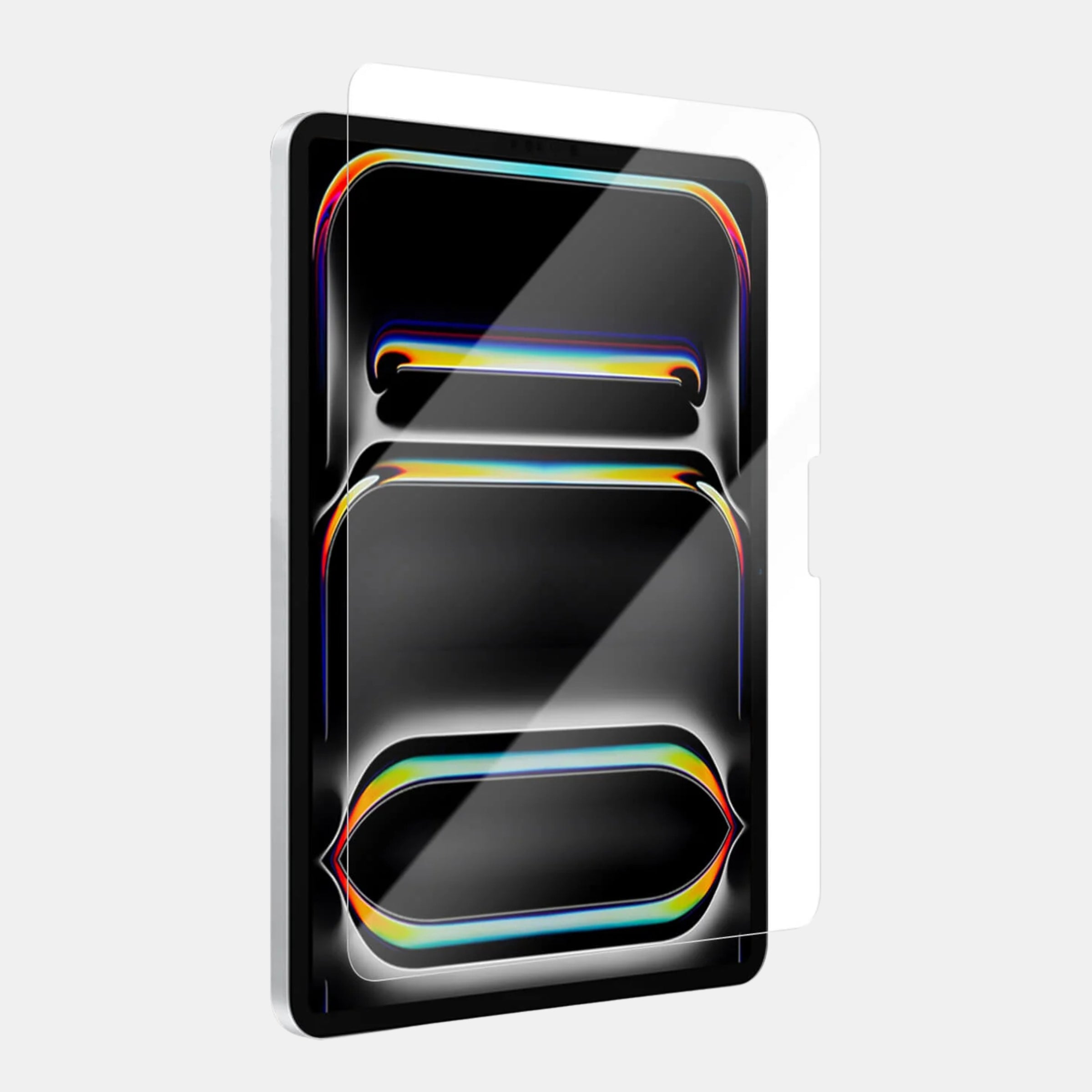 iPad 11" Pro (M5) (2025) with Ultra Clear Strong Shield protector installed