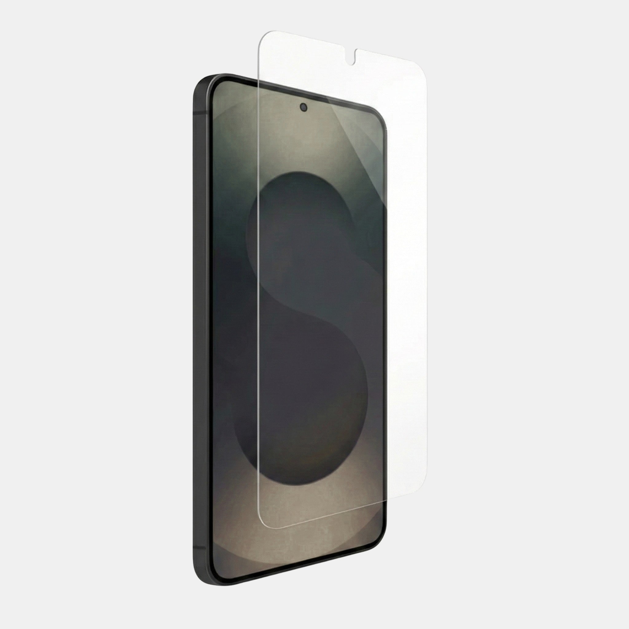 Galaxy S26 Plus with ultra-clear screen protector installed