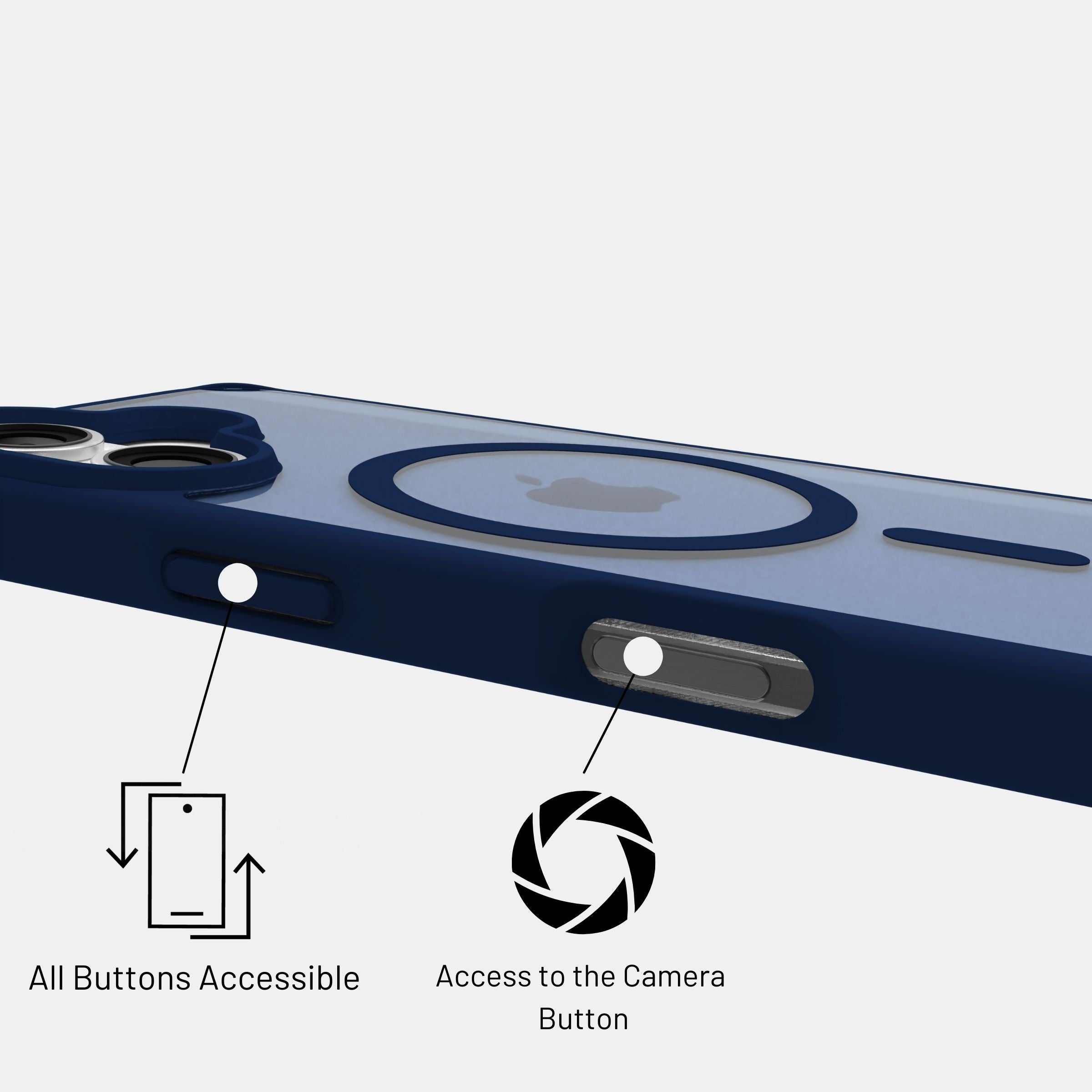 iPhone 17 Color Full Case with MagSafe – Impact Hybrid