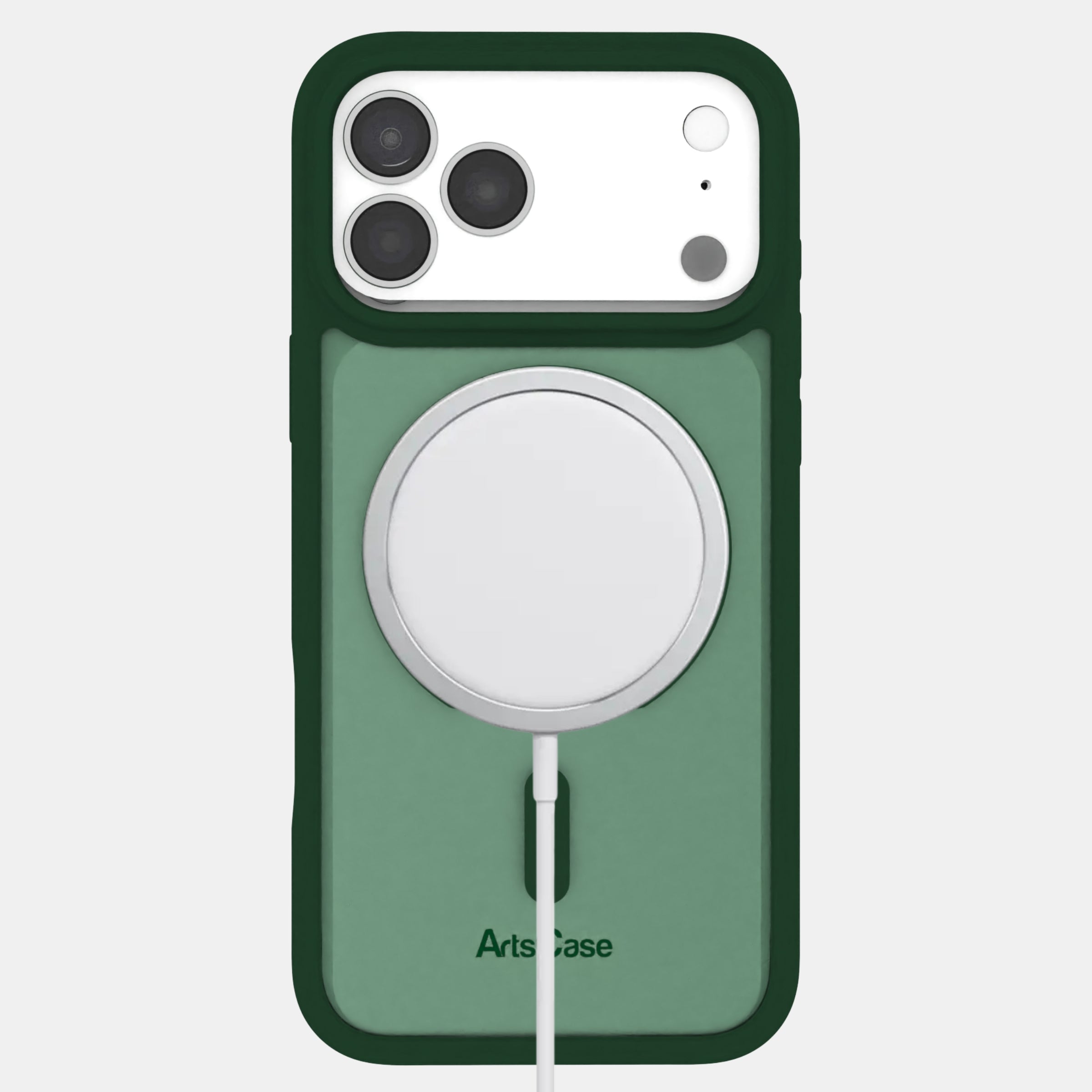 Scratch-resistant transparent case showcasing iPhone 17 Pro