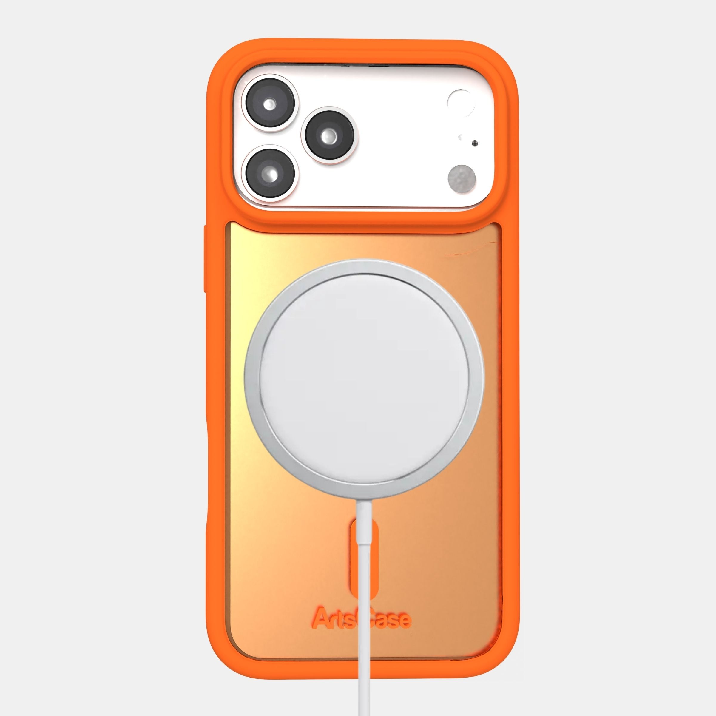 MagSafe accessories attaching seamlessly to clear iPhone 17 Pro Max case