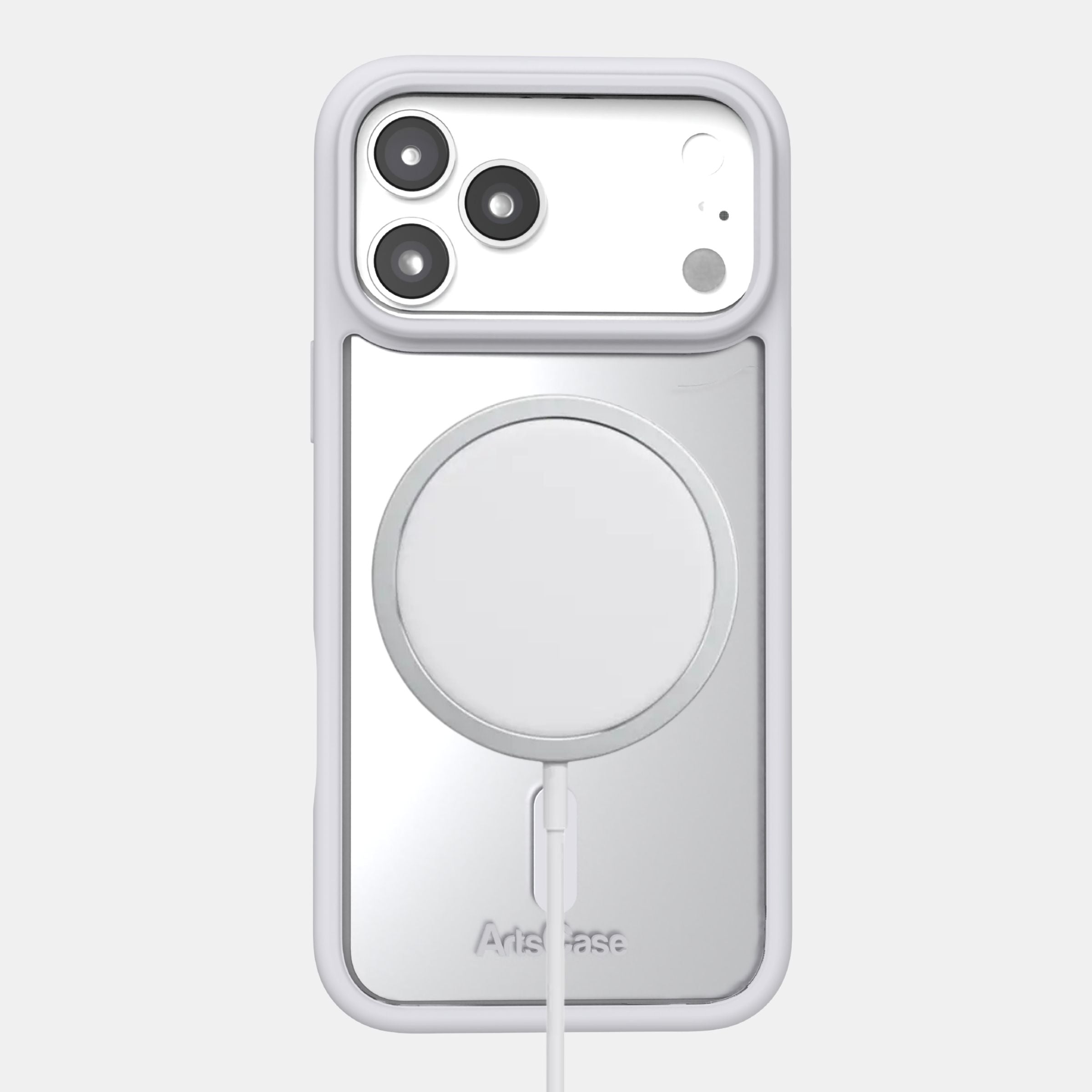 Case-friendly clear MagSafe case compatible with screen protectors