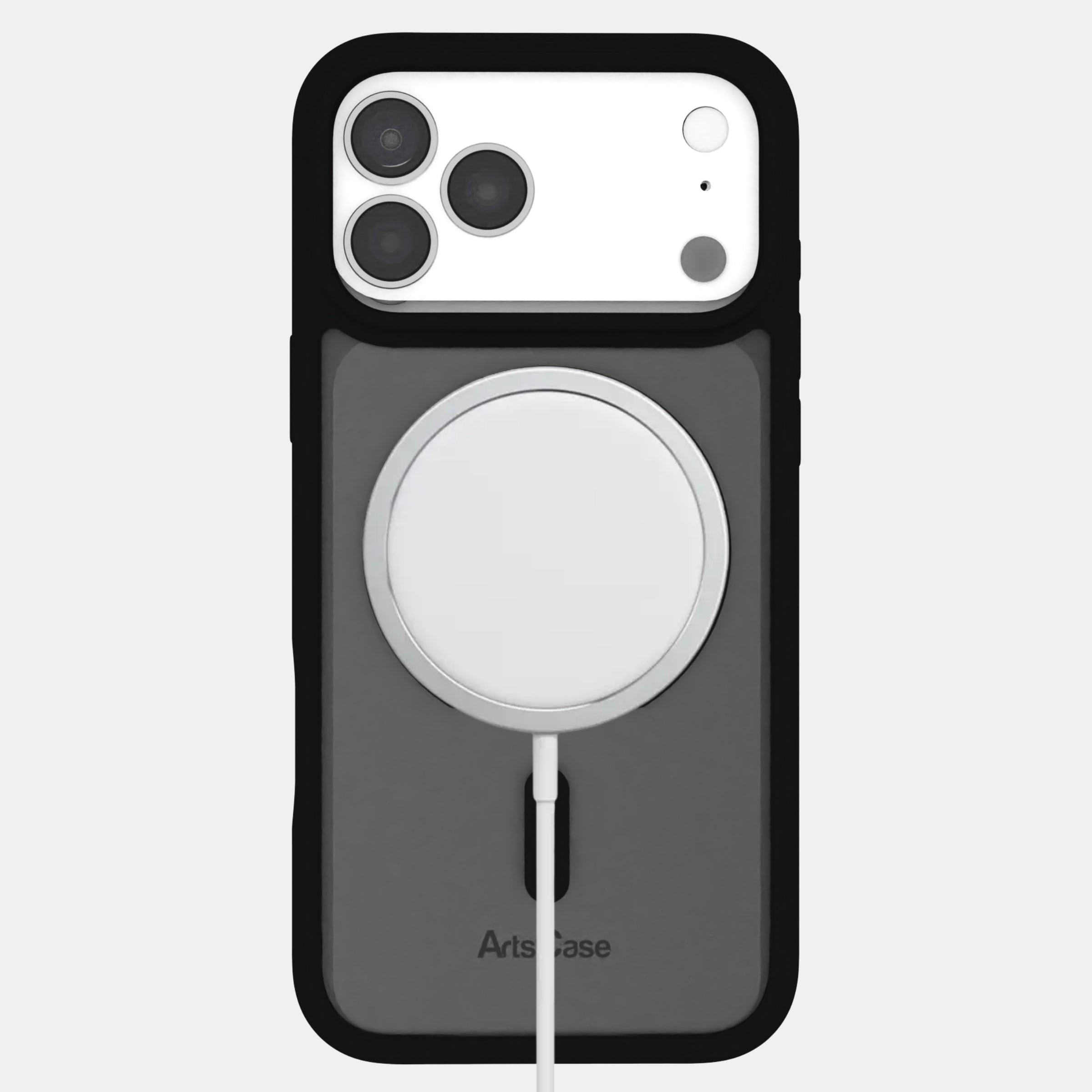 Crystal clear case protecting iPhone 17 Pro Max from scratches