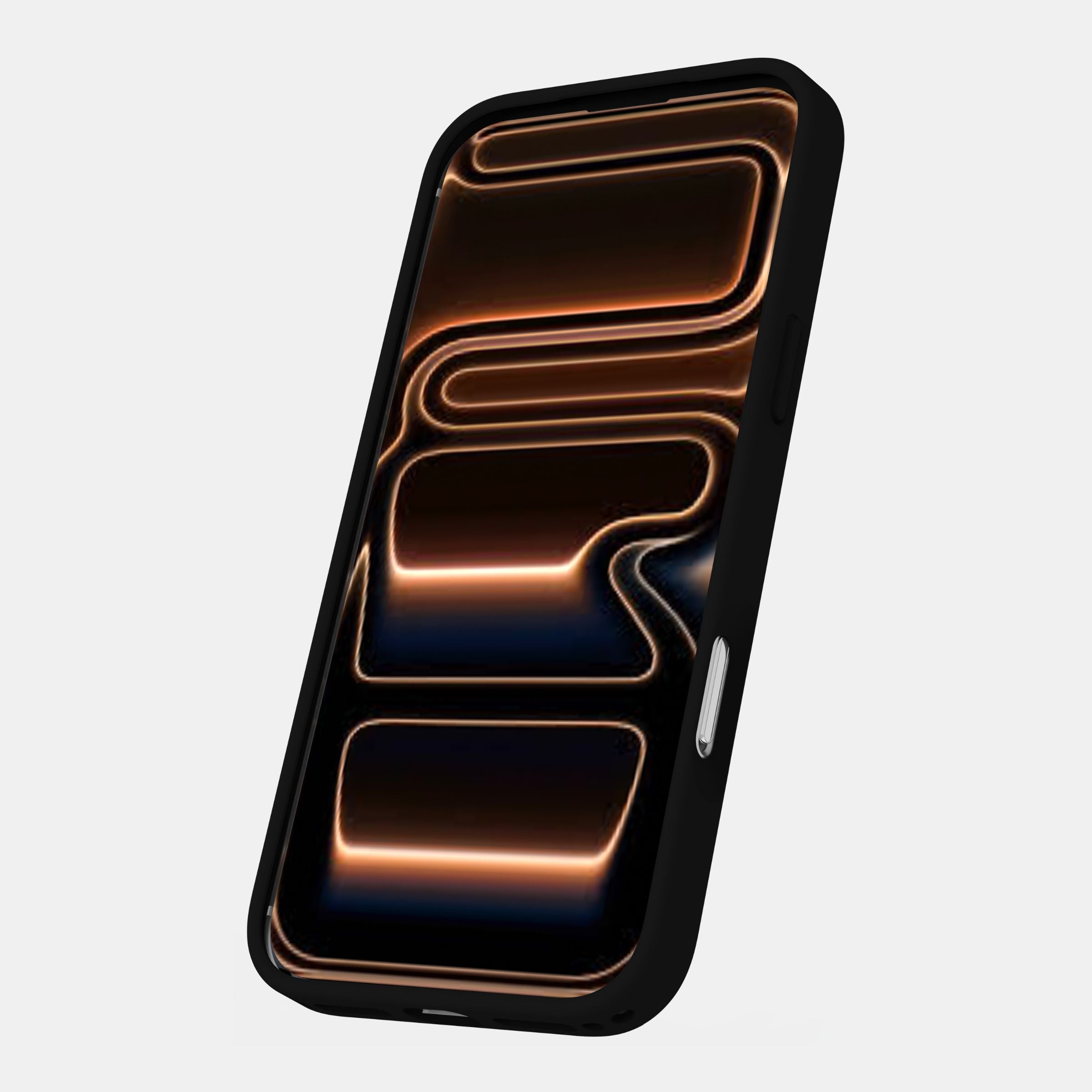 iPhone 17 Pro with slim clear MagSafe case installed