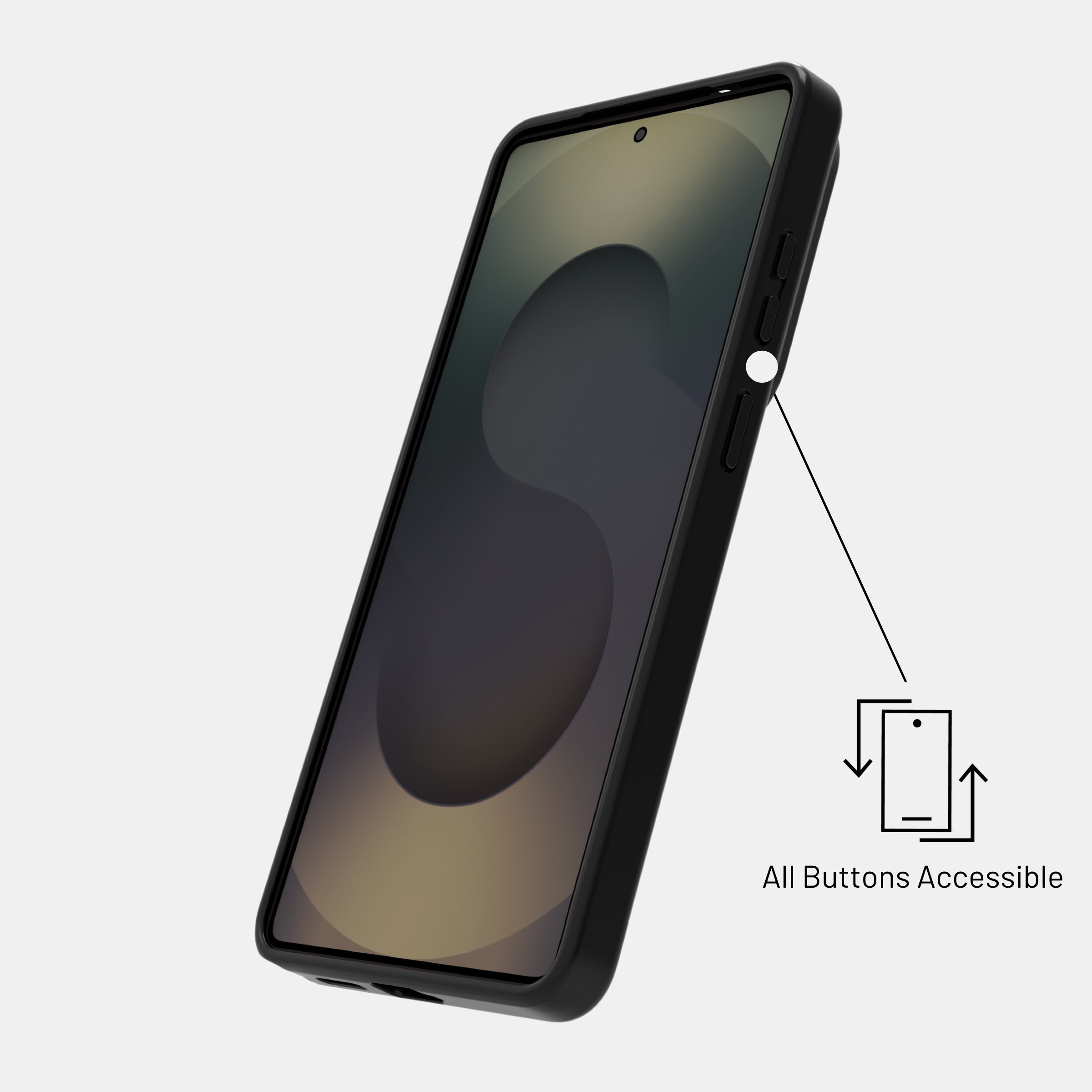 Transparent anti-yellowing material keeping Galaxy S26 Ultra case crystal clear