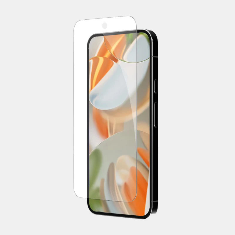 Edge-to-edge Ultra Clear tempered glass covering Google Pixel 9 Pro screen