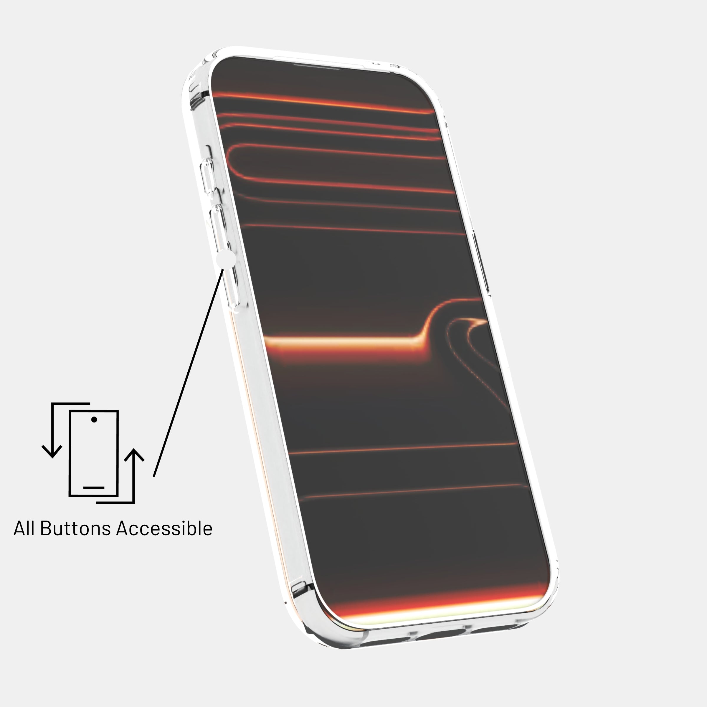 iPhone 17 Pro wireless charging with MagSafe clear case