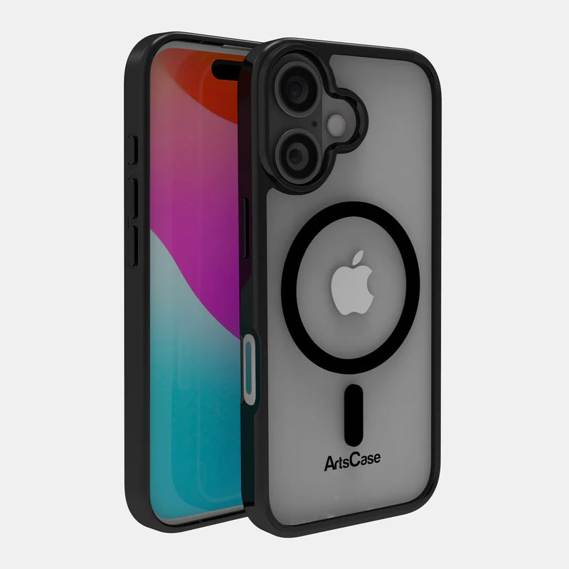 Case-friendly clear MagSafe case compatible with screen protectors