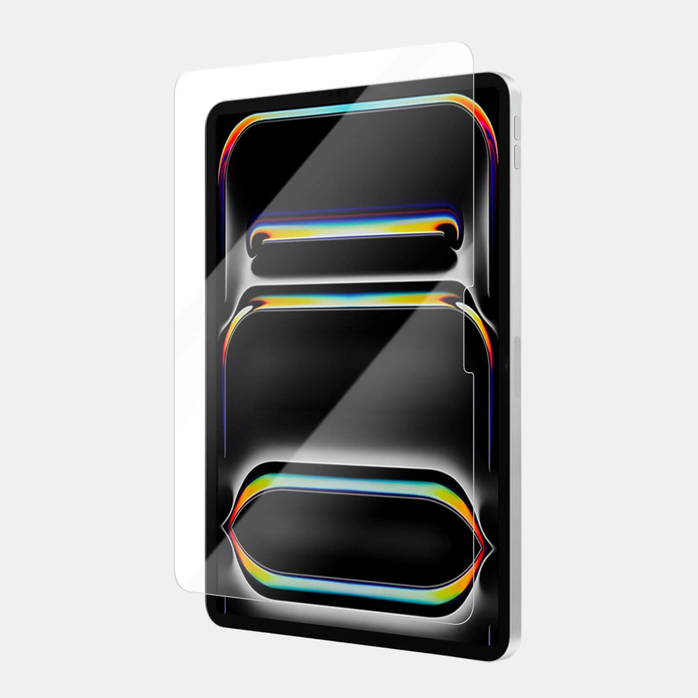 Bubble-free install demonstration of Ultra Clear screen protector on iPad 13" Pro (M5) (2025)